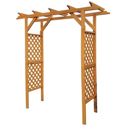 PROMADINO Pergola »Bamberg«, Breite: 200 cm - braun