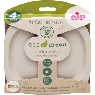 Nip Teller eat green grau