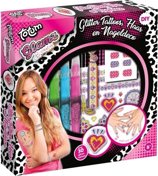 Preisvergleich Produktbild Totum - Glamz Tattoo-, Haar- u. Nagelset