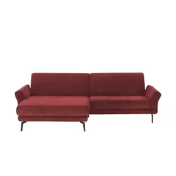 Kollektion Kraft Ecksofa  Mike ¦ rot ¦ Maße (cm): B: 251 H: 86 T: 180