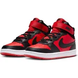 NIKE Court Borough Mid 2 Sneaker Kinder 602 - university red/black-white 34