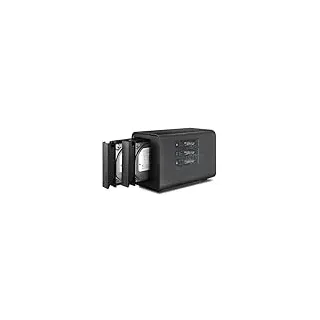 TERRAMASTER D5 Hybrid HDD NVMe Gehäuse - USB 3.2 Gen 2 10Gbps Typ C 5Bay USB Storage Unterstützt RAID 0/1/Single/JBOD Exklusives 2+3 RAID Hybrid Disk Array (ohne Festplatte)