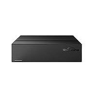 UnionSine 18TB 3,5-Zoll-Desktop-Externe Festplatte USB 3.2Gen2 Typ-C-Festplattenspeicher, kompatibel für PC, TV, Mac,Desktop, Laptop (schwarz) HD3511