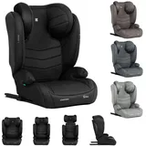 Kikkaboo Kindersitz i-Stand i-Size (100 - 150 cm) Gruppe 2/3 verstellbar Isofix schwarz