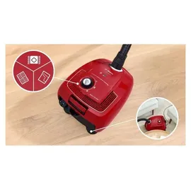 Bosch Serie 4 BGB38RD2 rot-schwarz