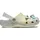 Crocs Unisex Kinder Grogu Classic Clog K Clog, Bone, 29/30 EU