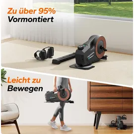Merach Mini Pedaltrainer schwarz