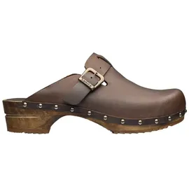 Sanita Wood-Kristel Open Clog Antique Brown - Braun | 42