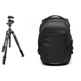 Manfrotto Befree Advanced Alu Reisestativ Kit + Advanced 3 Rucksack| Dealpreis