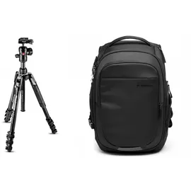 Manfrotto Befree Advanced Alu Reisestativ Kit + Advanced 3 Rucksack| Dealpreis