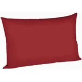 FLEURESSE Kissenbezug Jersey 40 x 60 cm Rot Bordeaux