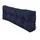 Beautissu Palettenkissen 120 x 40 x 20 cm blau 1 St.