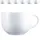 Arcoroc Jumbo Kaffeetasse 0,72 l Weiß 6 St.