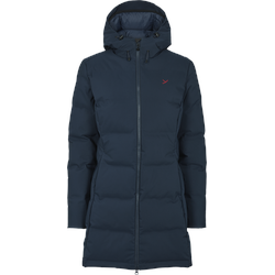 Y by Nordisk Damen Aukea Daunenmantel, XS - Dress Blue