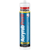 SOUDAL Acryrub Pro-W schwarz, Dichtstoff 310ml