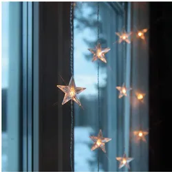 LED-Sternenlichtervorhang, 20 LEDs