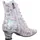 SIMEN Schnürstiefeletten Damen Weiß 37