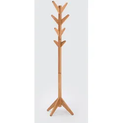 Garderobenständer Primera Holz Braun Eiche
