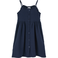 s.Oliver - Kleid mit Rüschen, Kinder, blau, 116