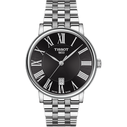 Tissot T-Classic Carson Premium Quarz Gent T122.410.11.053.00 - schwarz,silber - 40mm