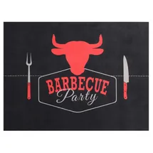 Primaflor Grillunterlage 90 x 120 cm rutschfest schwarz