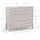 CaliCosy Kinderkleiderschrank Enola 40 x 80 x 90 cm Holz lackiert beige