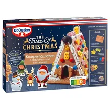 Dr. Oetker Knusper-Häuschen Lebkuchenhaus Dekorierset Basteln Verzieren 403 g