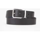 Valentino Gürtel Marnier Leder schwarz 125
