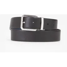 Valentino Gürtel Marnier Leder schwarz 125