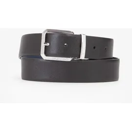 Valentino Gürtel Marnier Leder schwarz 125