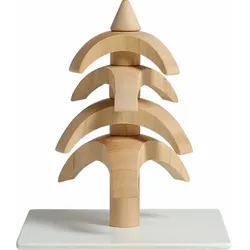 Seiffener Volkskunst Design-Objekt Drehbaum Twist Kirschbaum Höhe 8 cm