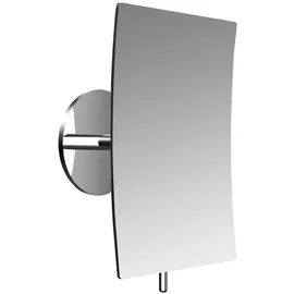EMCO Pure Klebespiegel, eckig, mit Griff, Vergrößerung 3-fach, 109400130