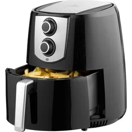 Michelino Heißluft-Fritteuse 4,4 Liter 1400 W Schwarz
