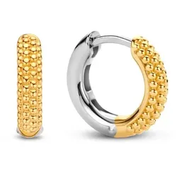 TI SENTO - OHRRINGE - Creolen - Statement - silber gold