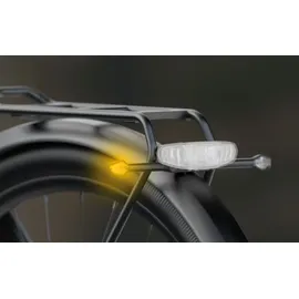 Busch & Müller Turntec Blinker-Set für E-Bike, 4 LED-Blinker, spritzwassergeschützt, Schwarz
