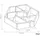 needs&wants® Hochbeet Pflanzkasten 100 x 100 x 18 cm Braun