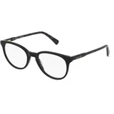 Longchamp LO2608 Unisex-Brille inkl. Gläser Vollrand Quadratisch Zylonit (Celluloseacetat)-Gestell 49/19/140, schwarz