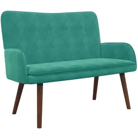 vidaXL Sofa Türkis 115 x 61 x 87 cm Samt