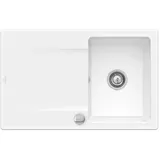 Villeroy & Boch Siluet 45 rechts Einbauspüle keramik snow white Excenterbetätigung 800 x 510 mm