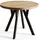 alpimeble OVO Ø 90 cm naturbelassen/schwarz
