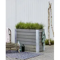 Plus Cubic Pflanzkasten 120 x 50 x 95 cm Graubraun