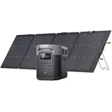 Ecoflow EcoFlow DELTA 2 Max Powerstation 2048Wh, 3000 W Solar Generator Powerstation EcoFlow DELTA 2 Max, LFP Akku 3000 Zyklen, 80% Ladung <1 Std