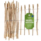 Creative Home Staketenzaun 500 x 80 cm Haselnuss