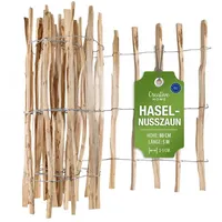 Creative Home Staketenzaun 500 x 80 cm Haselnuss