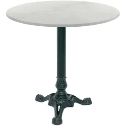 Restootab Tisch Bistrot Ø70cm - Modell Marmor Paros