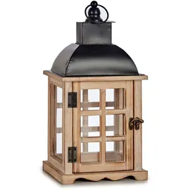 GIFTDECOR Laterne MIRO Holz Beige