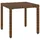 vidaXL Sonnenliegen 2 Stk. mit Tisch Poly Rattan Braun