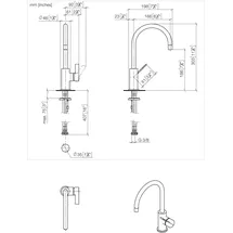 Dornbracht Tara Ultra BAR TAP Einhebelmischer Champagner