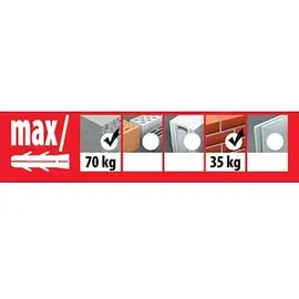 TOX Spreizdübel Barracuda 6 x 30 mm 100 Stück