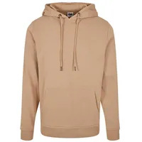 URBAN CLASSICS Basic Terry Kapuzenpullover Union Beige S